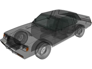 Buick Regal Grand National Coupe (1987) 3D Model preview