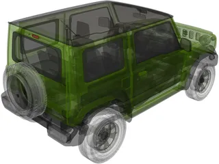 Suzuki Jimny (2019) 3D Model preview
