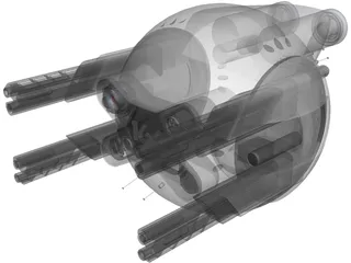 Drone Oblivien 3D Model preview