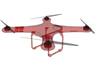 Drone 3D Model preview