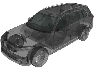 BMW X7 [G07] (2019) 3D Model preview