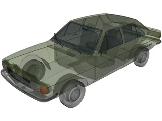 Audi 80 [B1] (1976) 3D Model preview