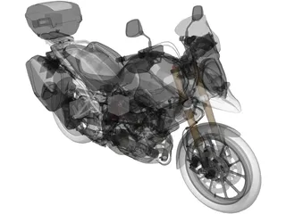 Suzuki V-Storm 1000 3D Model preview