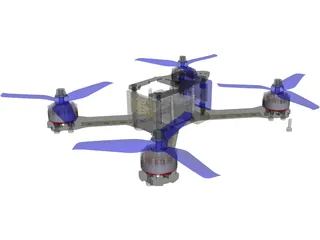 Franz Valve Balloon Drone Navigation 3D Model preview