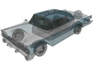 Ford Galaxie 500 (1958) 3D Model preview