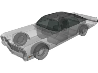 Chrysler Imperial (1971) 3D Model preview