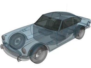 Ferrari 330 GT (1965) 3D Model preview