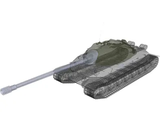 IS-7 3D Model preview