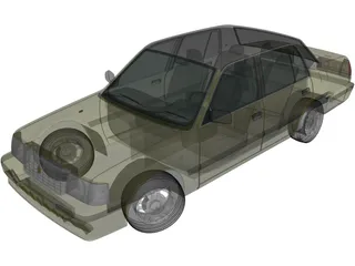 Toyota Crown Comfort (1995) 3D Model preview