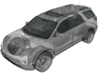 GMC Acadia (2011) 3D Model preview