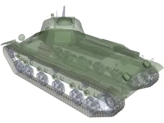 T-50-2 3D Model preview