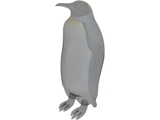 Penguin 3D Model preview