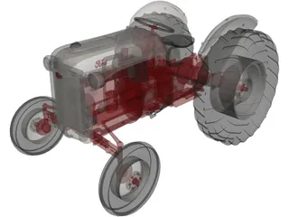 Ford 8N 3D Model preview