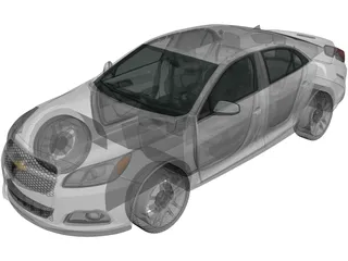 Chevrolet Malibu (2013) 3D Model preview