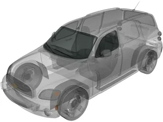Chevrolet HHR Panel Van (2011) 3D Model preview