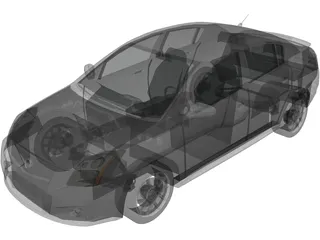 Nissan Sentra (2008) 3D Model preview