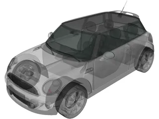 Mini Cooper S (2011) 3D Model preview