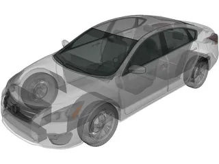 Nissan Altima (2013) 3D Model preview