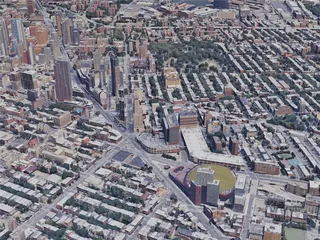 New York City, Brooklyn, USA (2019) 3D Model preview