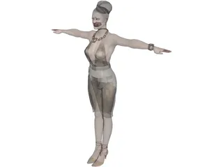 Excella Gionne 3D Model preview