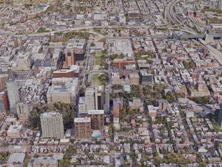 Philadelphia City, PA, USA (2019) 3D Model preview
