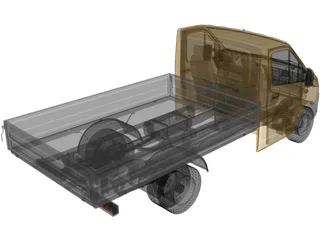 Gaz Gazelle Next 3D Model preview