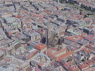 Vienna City, Austria (2019) 3D Model preview