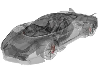 SSC Tuatara (2019) 3D Model preview