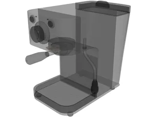 Cappumatic Coffee Maker 3D Model preview