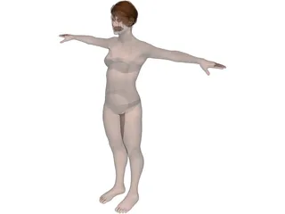 Woman 3D Model preview