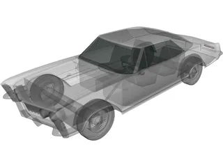 Buick Riviera (1963) 3D Model preview