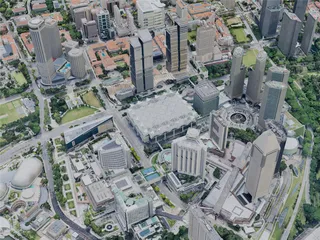 Singapore City (2019) 3D Model preview