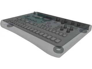 Korg Electribe 3D Model preview