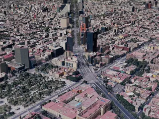 Mexico City, Mexico (2019) 3D Model preview