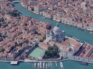 Venice City, Italy (2019) 3D Model preview