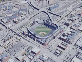 Denver City, CO, USA (2019) 3D Model preview