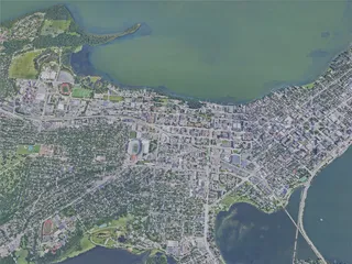 Madison City, WI, USA (2019) 3D Model preview