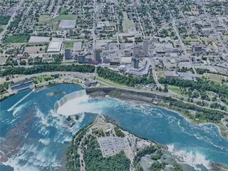 Niagara Falls City (2019) 3D Model preview