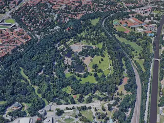 Prague City, Czechia (2019) 3D Model preview