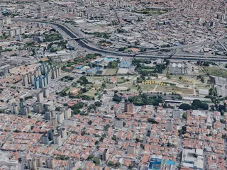 Sao Paulo City, Brazil (2019) 3D Model preview