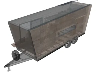 Pixani Caravan 3D Model preview