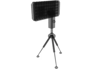Ground Radar 3D Model preview