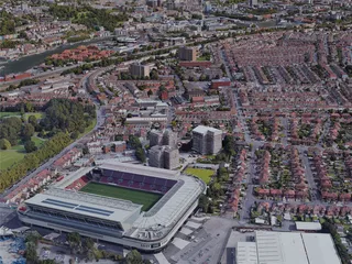 Bristol City, UK (2019) 3D Model preview