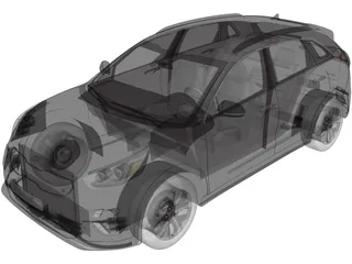Kia Niro EV (2018) 3D Model preview