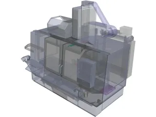 CNC Printer 3D Model preview