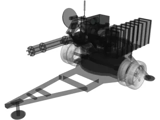 M61 Vulcan 3D Model preview