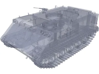 M113 APC1 3D Model preview