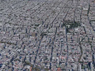 Buenos Aires City, Argentina (2019) 3D Model preview