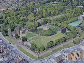 Cardiff City, UK (2019) 3D Model preview