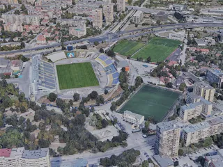 Sofia City, Bulgaria (2019) 3D Model preview